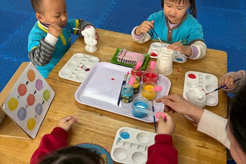 CHUYÊN ĐỀ PHÁT TRIỂN NHẬN THỨC SỰ KỲ DIỆU CỦA SẮC MÀU